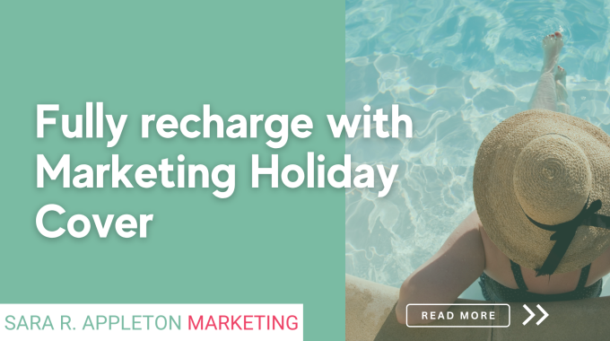 Fully Recharge With Marketing Holiday Cover